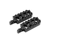 Moto Foot Pegs Footrest For Sportster 883 For XL For Dyna Fat For Street Bob Softail Fat Boy For MX Foot Pegs Footrest Gear Toe Shift Brake Pedals Shifter Pegs(All black set)