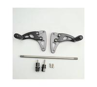 Moto Foot Pegs Footrest For Z Monkey 125 2018-2024 Passenger Footrest Rear Foot Pegs Bracket(Titanium)