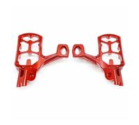 Moto Foot Pegs Footrest RED For CR125 For CR250 For CRF150R For CRF250R For CRF450R For CRF450X For CRF250L For CRF250M CNC Extender Wide Fat Footrest Footpeg Foot Pegs Pedal