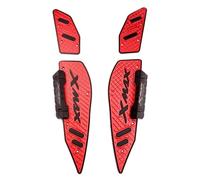 Moto Foot Pegs For XMAX 300 2020-2023 Motorcycle Footpads Front And RearPegs Plate Aluminum Alloy Pedal Modified Skid Proof Footrest(Red)