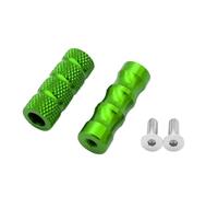 Moto Foot Pegs M6 Universal Motorcycle Footrest Rearset Rest Gear Shift Peg Pedal(Green)