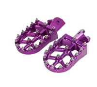 MOTO FOOTREST For Sur For Ron For Surron For Light Bee X/S Talaria For CRF150F/230F Electric Bike CNC Foot Pegs Rest Footpegs Rests Motorcycle Pedal Rests Pedals(PURPLE)