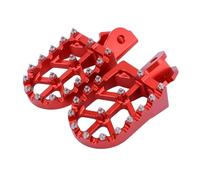 MOTO FOOTREST For Sur For Ron For Surron For Light Bee X/S Talaria For CRF150F/230F Electric Bike CNC Foot Pegs Rest Footpegs Rests Motorcycle Pedal Rests Pedals(Red)