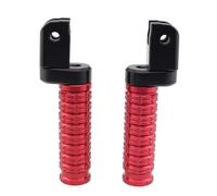 Moto Footrest For Triumph For Trident 660 For Trident660 For Speed 1200 For Triple Motorcycle Accessories Front Footpegs Foot Rests Pedal(A-red)