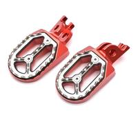 moto footrests For CR125R For CR250R 2002 2003 2004 2005 2006 2007 For CRF150R 2007-2023 Motorcycle Shark Teeth Wide Footrest Foot Pegs Steps Upgrade Replacement Parts