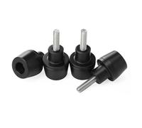 Moto Frame Sliders Crash Protector For MT03 MT25 YZF R3 R25 MT-03 MT-25 Front Mudguard Fork Wheel Axle Protection Pad Falling Protector Frame Sliders(Black Front)