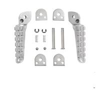 Moto Front Footpeg Compatible With Ducati For Monster 696 796 2009-2014 46510611A L 46510601A R Motorcycle Silvery Footrests Foot Pegs Rear Upgrade Parts Accessories(After)