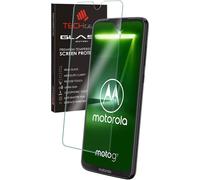 Moto G7 Screen Protector, TECHGEAR GLASS Edition Genuine Tempered Glass Screen Protector Compatible with Motorola Moto G7