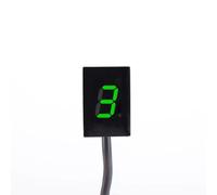 Moto Gear Indicator Compatible With Ducati For Scrambler 400 2016 2017 For Scrambler Sixty2 2020 Motorcycle Gear Indicator 1-6 Digital Gear Meter Accessories(Green)
