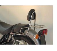 Sissy bar with luggage rack, chrome, for Moto Guzzi California Stone (2001-2005)