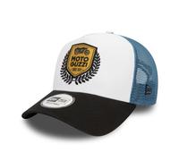Moto Guzzi Cap Trucker Adjustable New Era Born To Ride White
