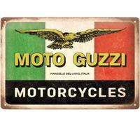 Retro tin sign metal sign vintage 8 x 12 in - Moto Guzzi - Logo