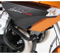 Engine Guard Black For Moto Guzzi Stelvio/NTX 1200 (2008-2016)
