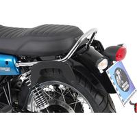 Hepco Becker C-bow Moto Guzzi V 7 Iii Stone/special/anniversario 17 630550 00 01 Side Cases Fitting Silver