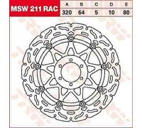 TRW MSW211RAC Brake disc