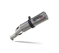Gpr Exclusive M3 Natural Titanium V85 Tt 19-20 Euro 4 Homologated Slip On Muffler Silver Homologated