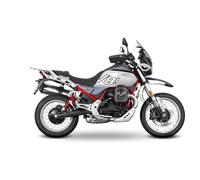 Moto Guzzi V85 TT Click System Tank Bag Fastening