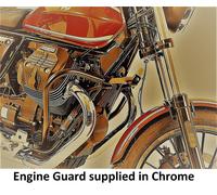 Hepco Becker Moto Guzzi V 9 Roamer 2016 Tubular Engine Guard Black