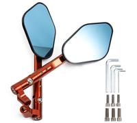 Moto Handlebar Mirror Compatible With CBF600 For CB400 For CBR125R Motorcycle Handlebar Mirror Rear Side Mirror Side Rearview Mirror