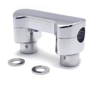 Moto Handlebar Risers Compatible With For Dyna Fat Bob FXDF 2008 2009 2010 2011 2012 2013 2014 2015 2016 2017 Motorcycle Universal Handlebar Top Clamps