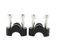 Moto Handlebar Risers Compatible With For MSX125GROM Moto Handlebar Riser Mounting Clamp Handle Bar Extend Replacement Adapters Motorcycle Part