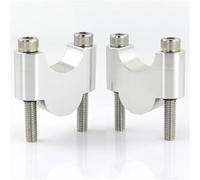 Moto Handlebar Risers Fit For 690 790 890 1290 990 For Super 640 LC 4 660 For Rallye 28mm 1 1/8" Handle Bar Handlebar Risers Mount Riser(Silver Riser 30mm)