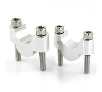 Moto Handlebar Risers Fit For 690 790 890 1290 990 For Super 640 LC 4 660 For Rallye 28mm 1 1/8" Handle Bar Handlebar Risers Mount Riser(Silver Riser 20mm)