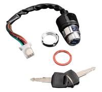 moto ignition lock kit For Suzuki For GN 125 Motorcycle Ignition Switch With Keys 3 Position 6 Wire On/Off Motorbike Barrel