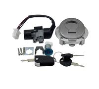 Moto ignition switch lock Compatible With Grom For MSX125 SF 2016 Ignition Switch Gas Cap Cover Lock Socket Key Assembly Key Lock Set Cover Motorcycle Accessories