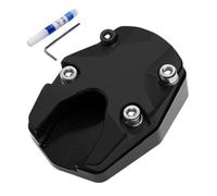 Moto Kicksstand Pads - Foot Plate Extender Accessories set, Motorcycle mount footrest extension pad, Motorcycle Kickkstand Foot Side Stand set, mount footrest extension pad support plate