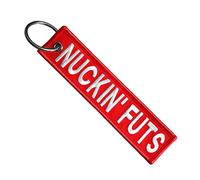Moto Loot Keychain for Motorcycles, Scooters, Cars and Gifts, Nuckin' Futs, Medium