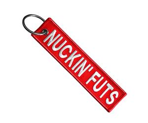 Moto Loot Keychain for Motorcycles, Scooters, Cars and Gifts, Nuckin' Futs, Medium