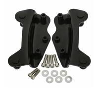 Moto Luggage Rack Motorcycle 4 Point Docking Hardware Kit For Touring For Road For King For Glide 2009-2013 2014-2024 Chrome Black