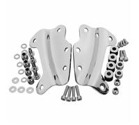 Moto Luggage Rack Motorcycle 4 Point Docking Hardware Kit For Touring For Road For King For Glide 2009-2013 2014-2024 Chrome Black