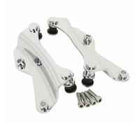 Moto Luggage Rack Motorcycle 4 Point Docking Hardware Kit For Touring For Road For King For Glide 2009-2013 2014-2024 Chrome Black
