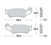 Moto-Master Racing 93411 SinterPRO Brake Pads