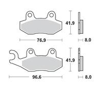 Moto-master Can Am 091911 Sintered Brake Pads