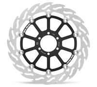 Moto-master Flame Moto Guzzi Audace 1400 Abs 15-17/audace 1400 Carbon Abs 18-20 112445 Floating Front Brake Disc Silver