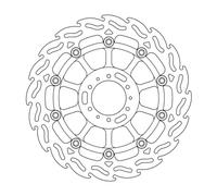 Moto Master Flame Series Floating Front Right Brake Disc - Honda CBR 600 F 1999-2000