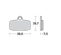 Moto-Master Racing 97411 SinterPRO Brake Pads