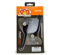 Moto-master Kawasaki Kx 100 01-21/kx 112 22-24/kx 125 L 00-02 Lever Set Black