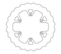 Moto-master Nitro Mud Wave Gasgas/rieju 110731 Brake Disc