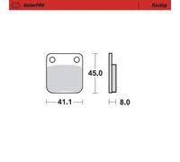 Moto-Master Racing 90011 SinterPRO Brake Pads