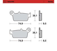 Moto-Master Racing 91811 SinterPRO Brake Pads