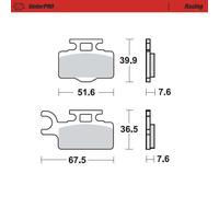 Moto-Master Racing 94111 SinterPRO Brake Pads