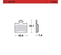 Moto-Master Racing 96711 SinterPRO Brake Pads