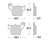 Moto-Master Racing GP 94312 SinterPRO Brake Pads
