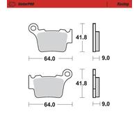 Moto-Master Rear Pro Racing Sintered Brake Pads For KTM 200 XC 2006-2008