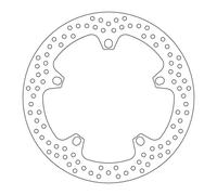Moto-master Round Bmw 110568 Left&right Front Brake Disc