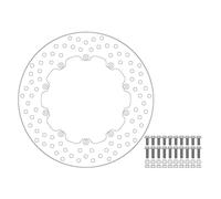 Moto-master Round Bmw 111076 Left&right Front Brake Disc
